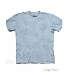 футболка The Mountain Однотонная футболка Tyler Blue