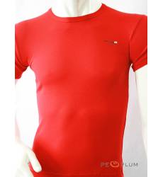 футболка Glacier Однотонная футболка Красная стрейч