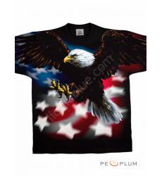 футболка Liquid Blue Футболка с изображением птиц American Eagle