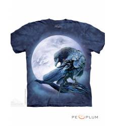 футболка The Mountain Футболка с изображением птиц Raven Moon