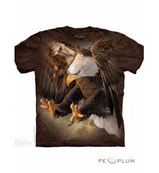 футболка The Mountain Футболка с изображением птиц Freedom Eagle