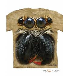 футболка The Mountain Футболка с изображением насекомых Jumping Spider F