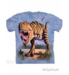 футболка The Mountain Футболка с динозаврами Striped Rex