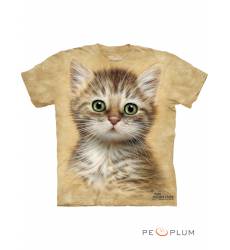 футболка The Mountain Футболка с кошкой Brown Striped Kitten