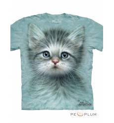 футболка The Mountain Футболка с кошкой Blue Eyed Kitten