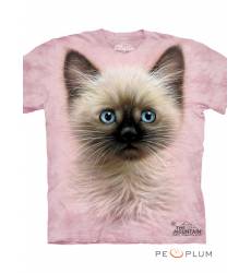 футболка The Mountain Футболка с кошкой Black & Tan Kitten