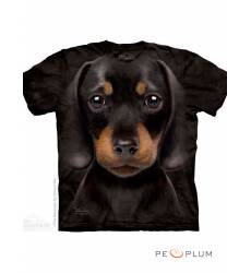 футболка The Mountain Футболка с собакой Dachshund Puppy