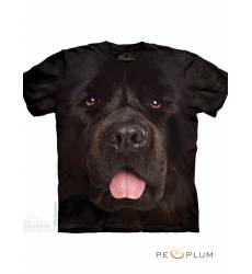футболка The Mountain Футболка с собакой Big Face Newfie