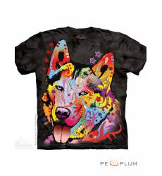 футболка The Mountain Футболка с собакой Russo Siberian Husky