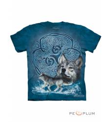 футболка The Mountain Футболка с волком Celtic Wolf