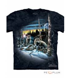 футболка The Mountain Футболка с волком Find 13 Wolves
