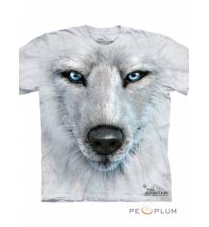 футболка The Mountain Футболка с волком White Wolf Face