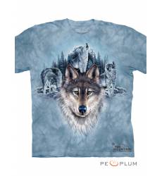 футболка The Mountain Футболка с волком Blue Moon Wolves