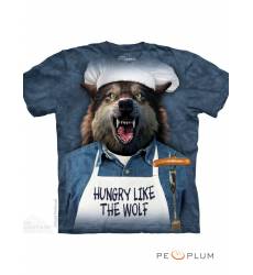 футболка The Mountain Футболка с волком Hungry Like The Wolf