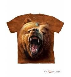 футболка The Mountain Футболка с медведем Grizzly Growl