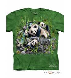 футболка The Mountain Футболка с медведем Find 13 Pandas