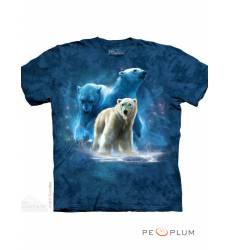 футболка The Mountain Футболка с медведем Polar Collage