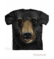 футболка The Mountain Футболка с медведем Black Bear Face