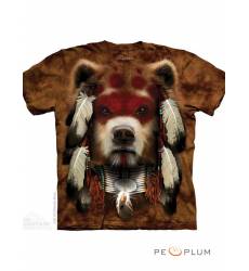 футболка The Mountain Футболка с медведем Warrior Bear