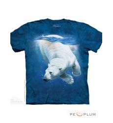 футболка The Mountain Футболка с медведем Polar Bear Dive