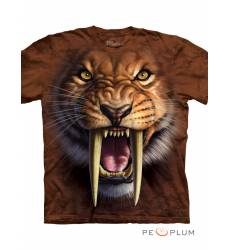 футболка The Mountain Футболка с тигром Sabertooth Tiger