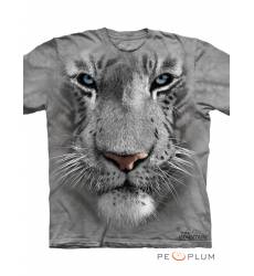 футболка The Mountain Футболка с тигром White Tiger Face