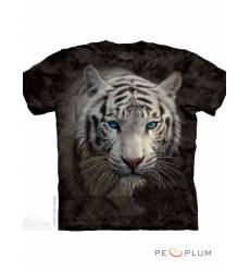 футболка The Mountain Футболка с тигром White Tiger Reflection