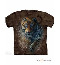 футболка The Mountain Футболка с тигром Tiger Splash