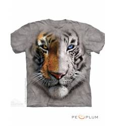 футболка The Mountain Футболка с тигром Big Face Split Tiger