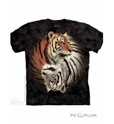 футболка The Mountain Футболка с тигром Yin Yang Tigers