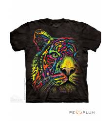 футболка The Mountain Футболка с тигром Rainbow Tiger