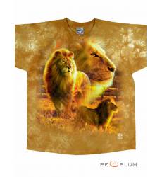 футболка Liquid Blue Футболка со львом Lion Pride