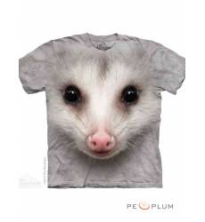 футболка The Mountain Футболка с изображением грызуна Big Face Opossum