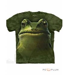 футболка The Mountain Футболка с картинкой рептилии/амфибии Frog Head