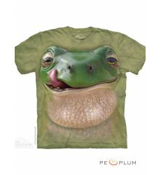 футболка The Mountain Футболка с картинкой рептилии/амфибии Big Frog