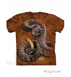 футболка The Mountain Футболка с картинкой рептилии/амфибии Rattlesnake