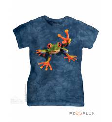 футболка The Mountain Футболка с картинкой рептилии/амфибии Victory Frog