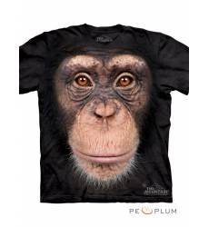 футболка The Mountain Футболка с обезьяной Chimp Face