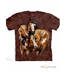 футболка The Mountain Футболка с лошадью Find 8 Horses