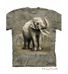 футболка The Mountain Футболка со слоном Asian Elephants