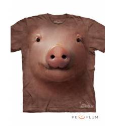 футболка The Mountain Футболка с мордой свиньи Pig Face