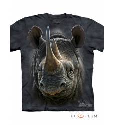 футболка The Mountain Футболка с изображением животных Black Rhino