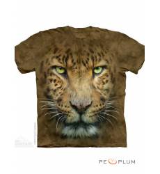 футболка The Mountain Футболка с леопардом Big Face Leopard