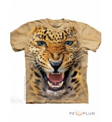 футболка The Mountain Футболка с леопардом Angry Leopard