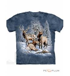 футболка The Mountain Футболка с оленем/лосём Find 8 Elk