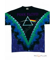 футболка Liquid Blue Футболка рок-группы Pink Floyd Dark Side Vdye