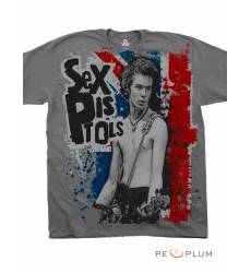 футболка Liquid Blue Футболка рок-группы Sex Pistols Sid Vicious