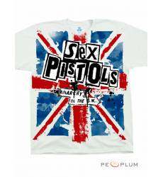 футболка Liquid Blue Футболка рок-группы Sex Pistols Anarchy In The Uk
