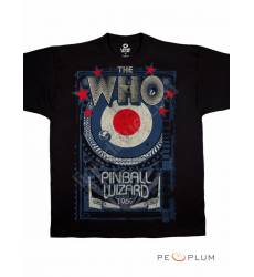 футболка Liquid Blue Футболка рок-группы The Who Pinball Wizard