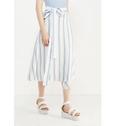 юбка LOST INK. LINEN STRIPE DAY WRAP MAXI